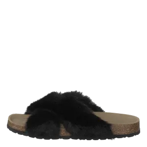 Ballet Slippers Dupe Slipper Blk - Black