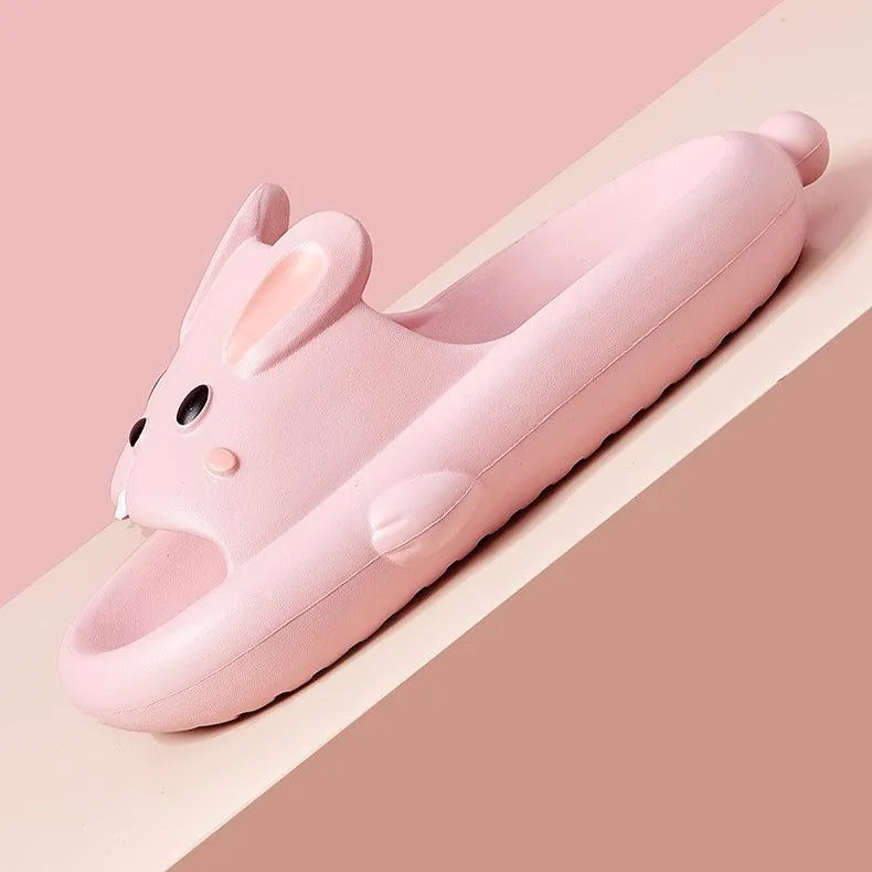Phillies Slippers Cute Rabbit Slippers For Kids Women Summer Home Shoes Bathroom Slippers