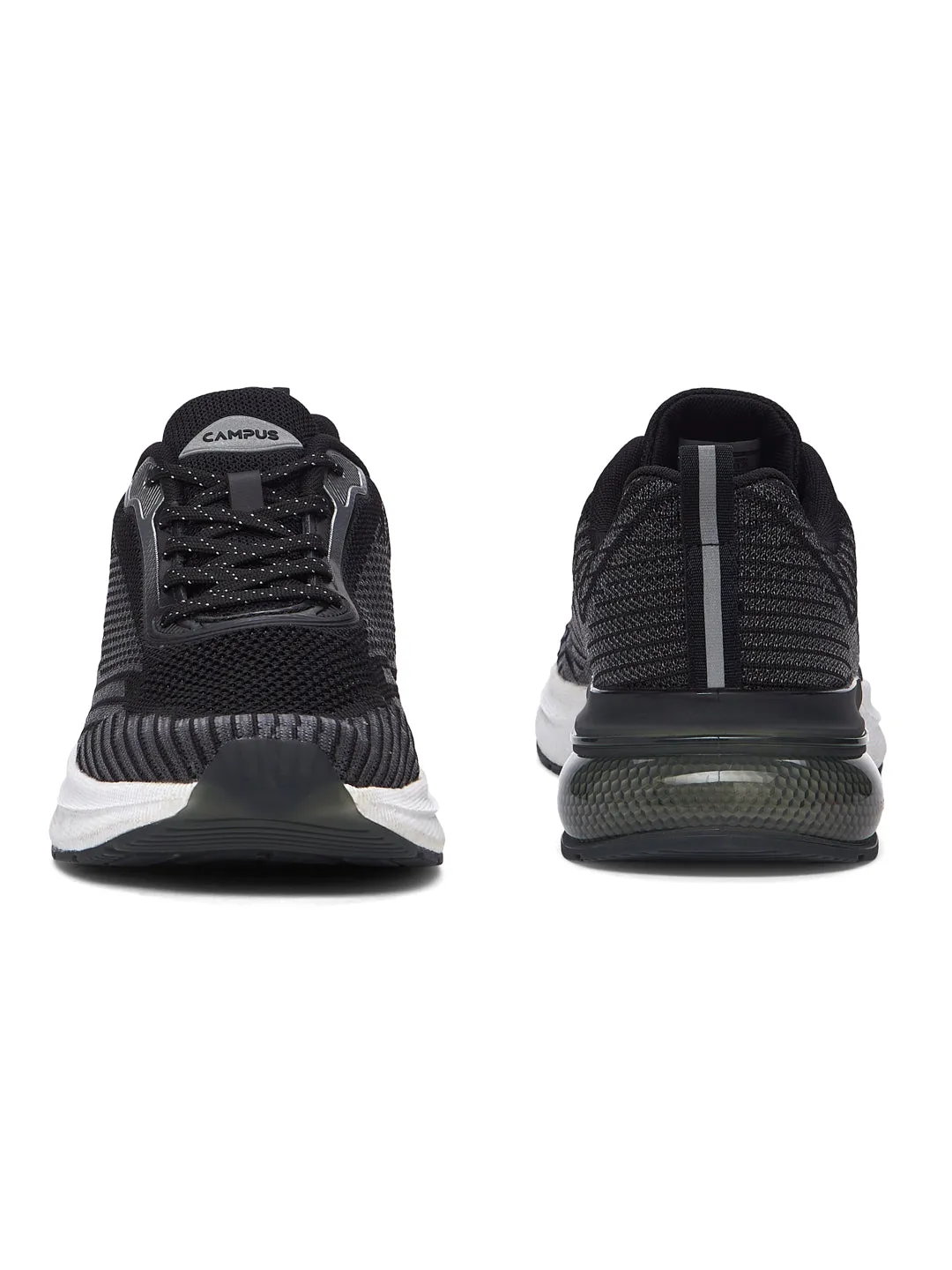 Best Shoes For Gym And Running SUMMIT Black Men's Running Shoes