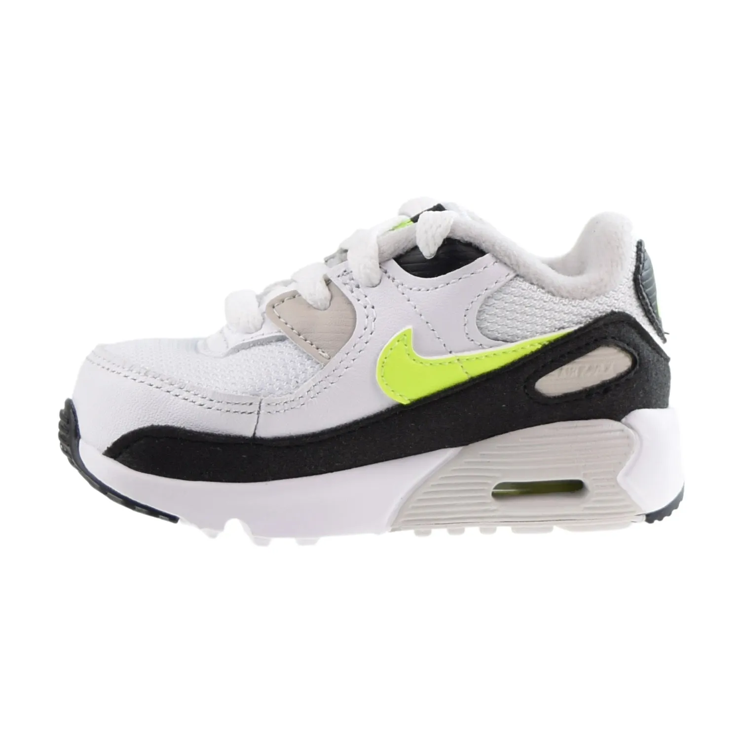 Shoes Asics Onitsuka Tiger Nike Air Max 90 LTR (TD) Toddlers Shoes White-Hot Lime-Black