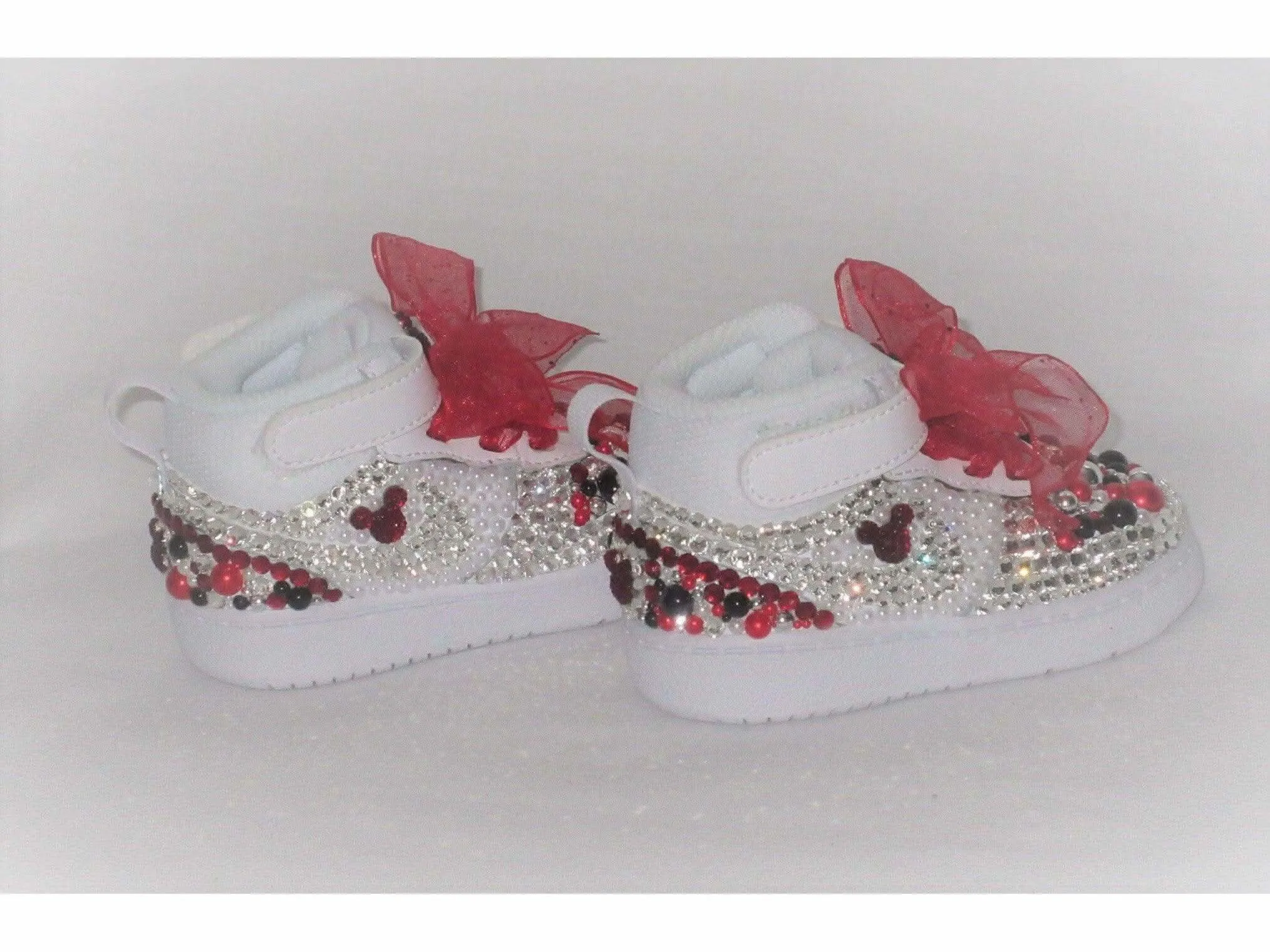 Custom Baby "Minnie" Inspired Nike Force 1, Baby Nike, Bling Baby Shoes. Asics Supreme Lyteflex Wrestling Shoes