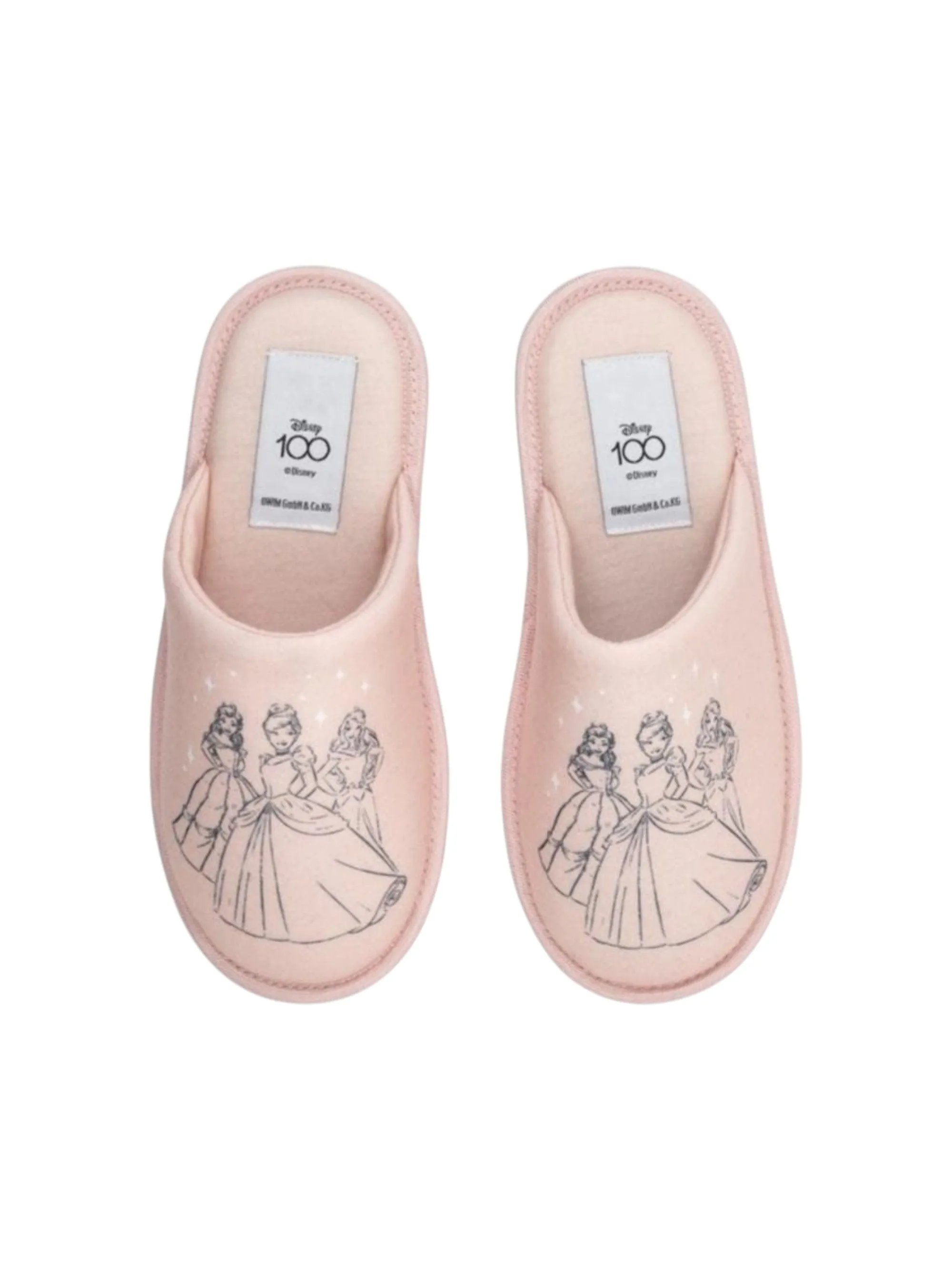 Women's Printed Slipper,Light Peach Polar Bear Slippers