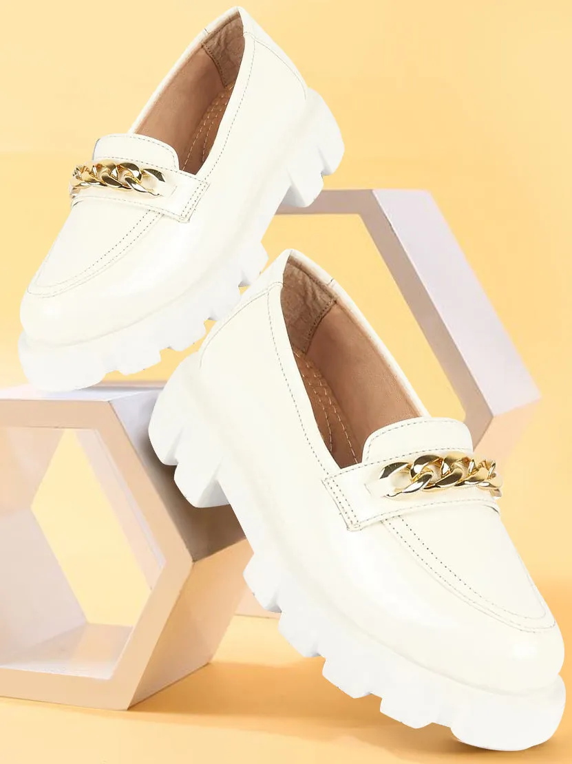 Vionic Suede Loafers Women White Patent Leather Shiny Chain Buckle Classic Casual Slip On Loafer Shoes