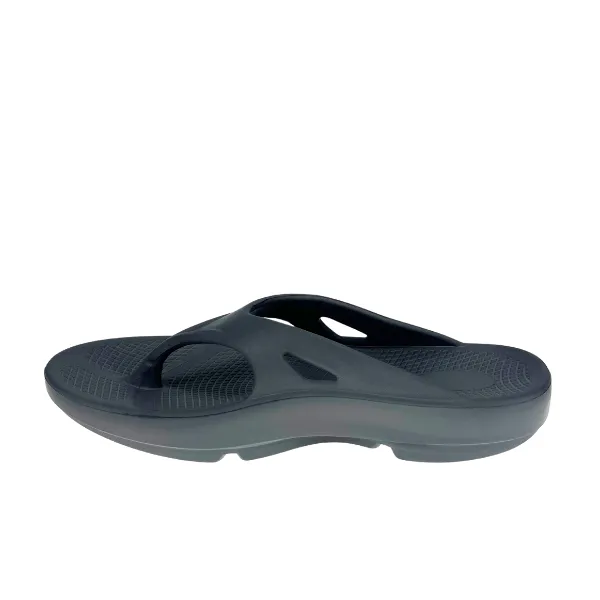 Wooden Heel Sandals Sovella Men's PF Thong Dark Grey