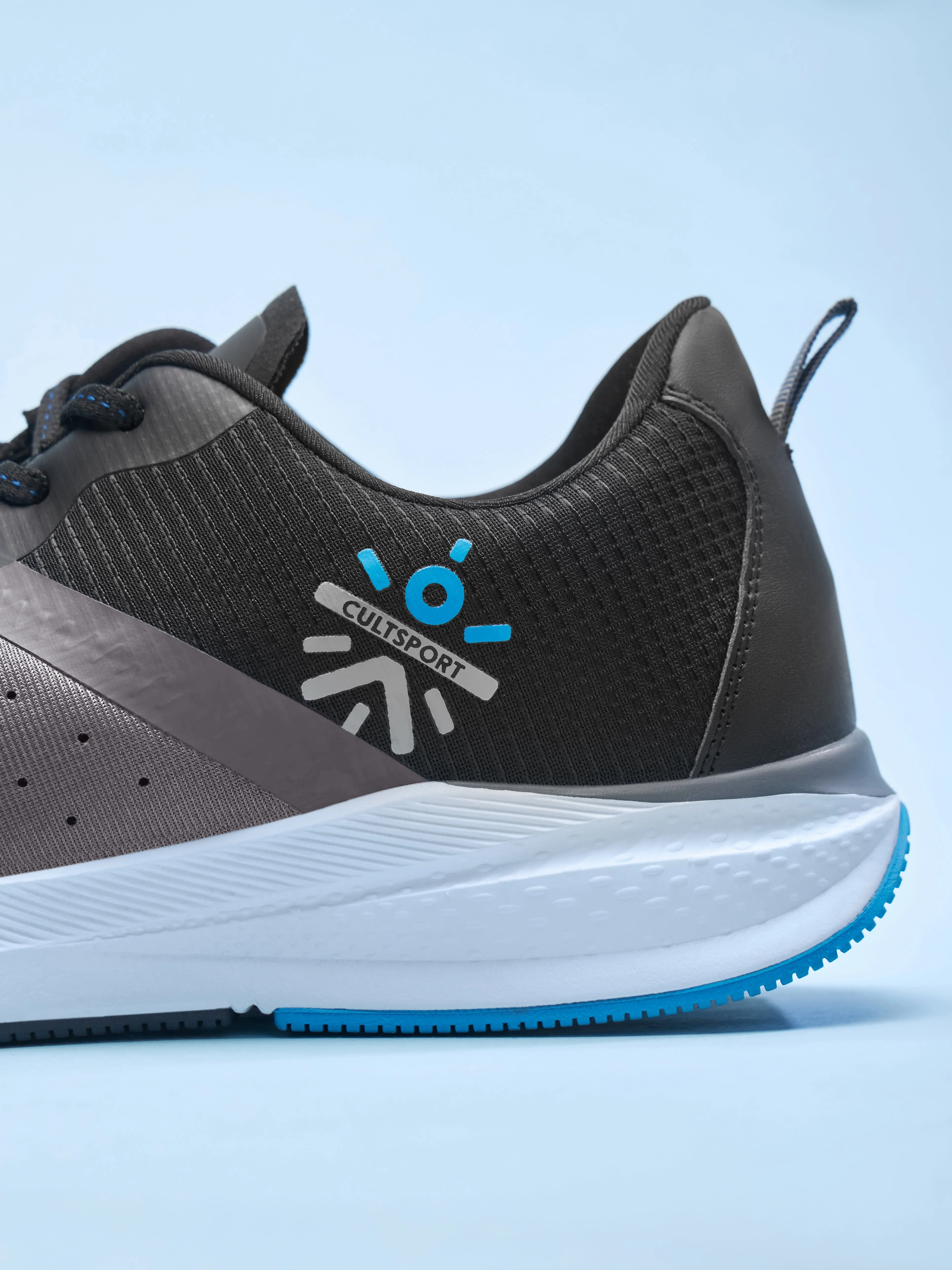 Running Shoes Flat Feet Speedster Men Running Shoes - Grey