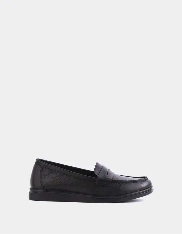 Summer Walk Loafers Sperry Black Leather