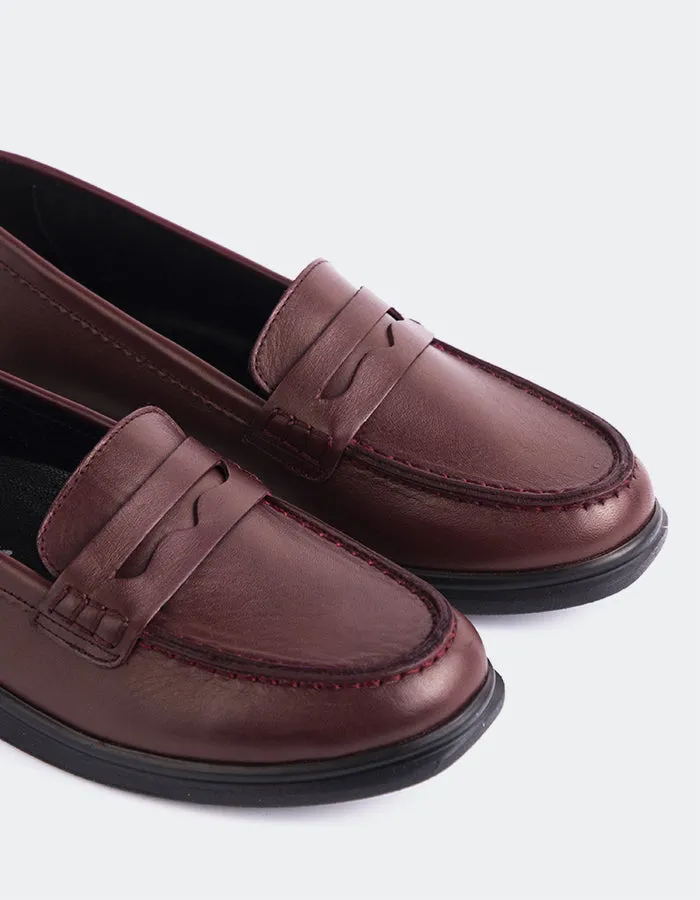 Penny Loafers Shorts Sperry Burgundy Leather