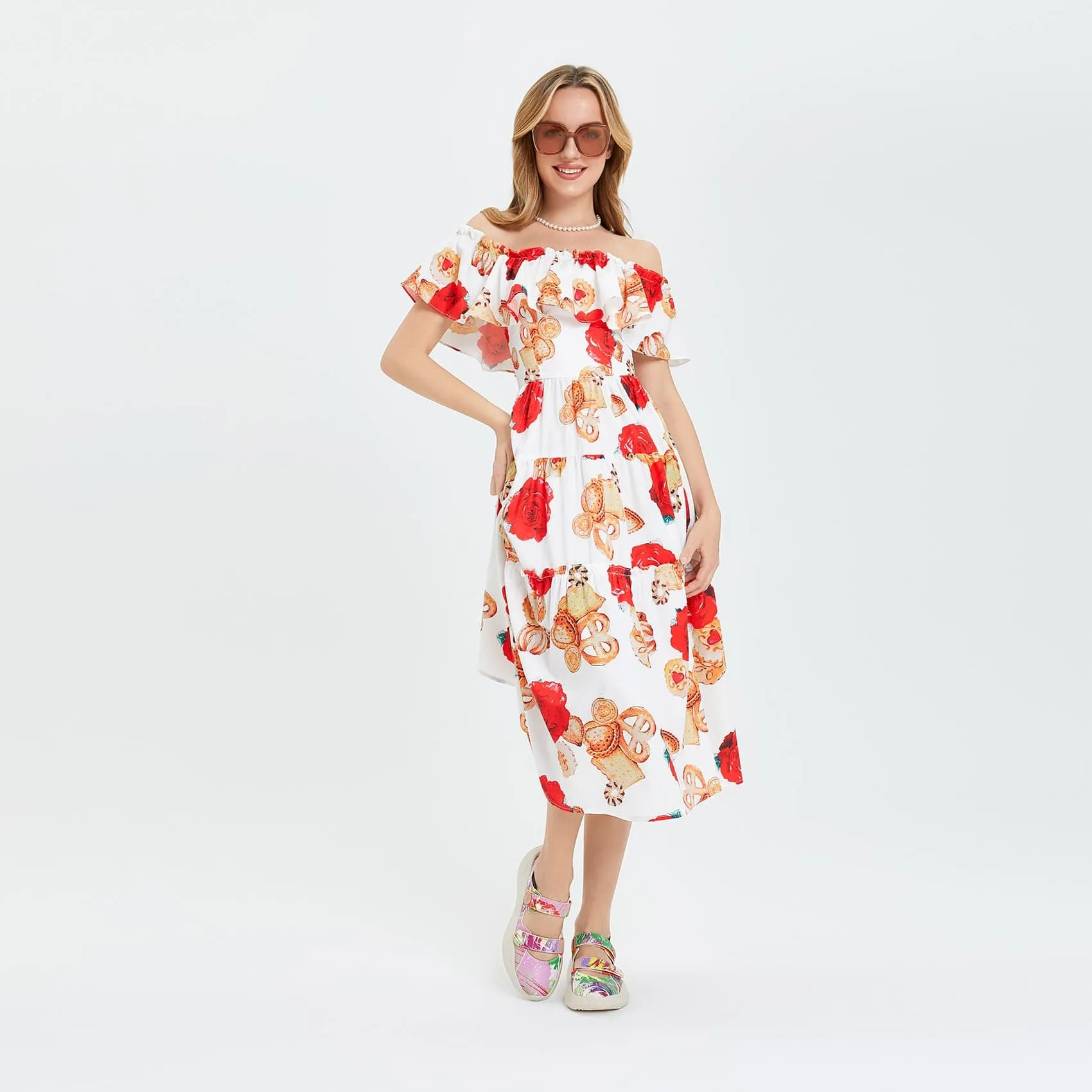 Slip On Arch Support Spring in Purple San Sebastian III Women