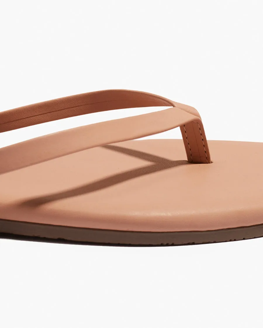 Square Toe Lily - Nude Beach Infant Size 3 Flip Flops