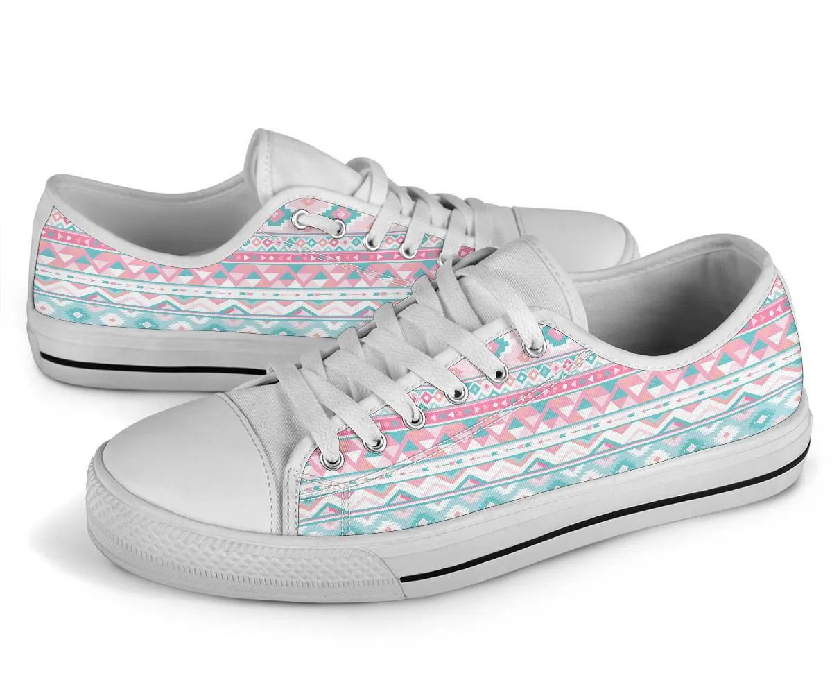 Custom Sneakers-Aztec Design 107 Sneakers Beth