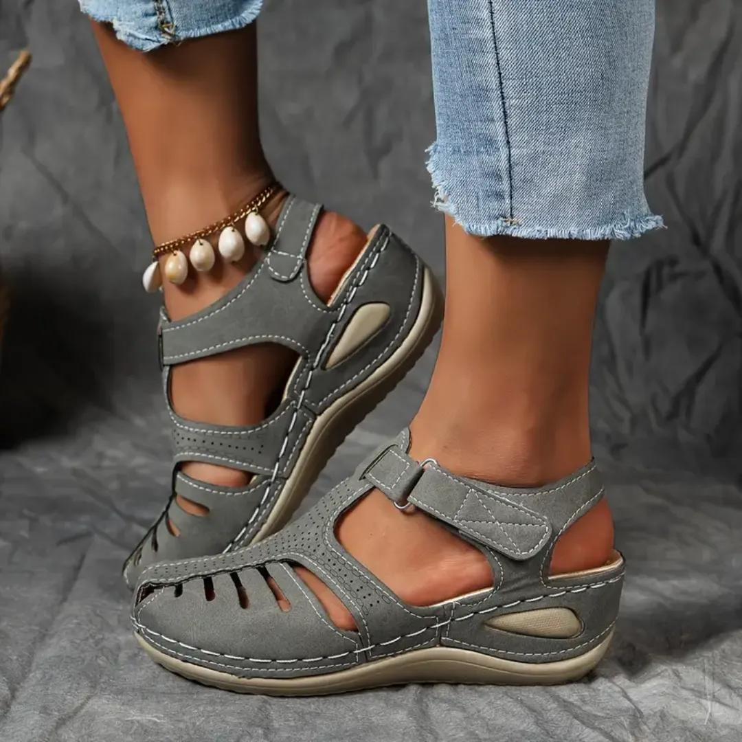 Airfleek Arch Support Wide Toe Box Closed Toe Sandals Sandals At Rei