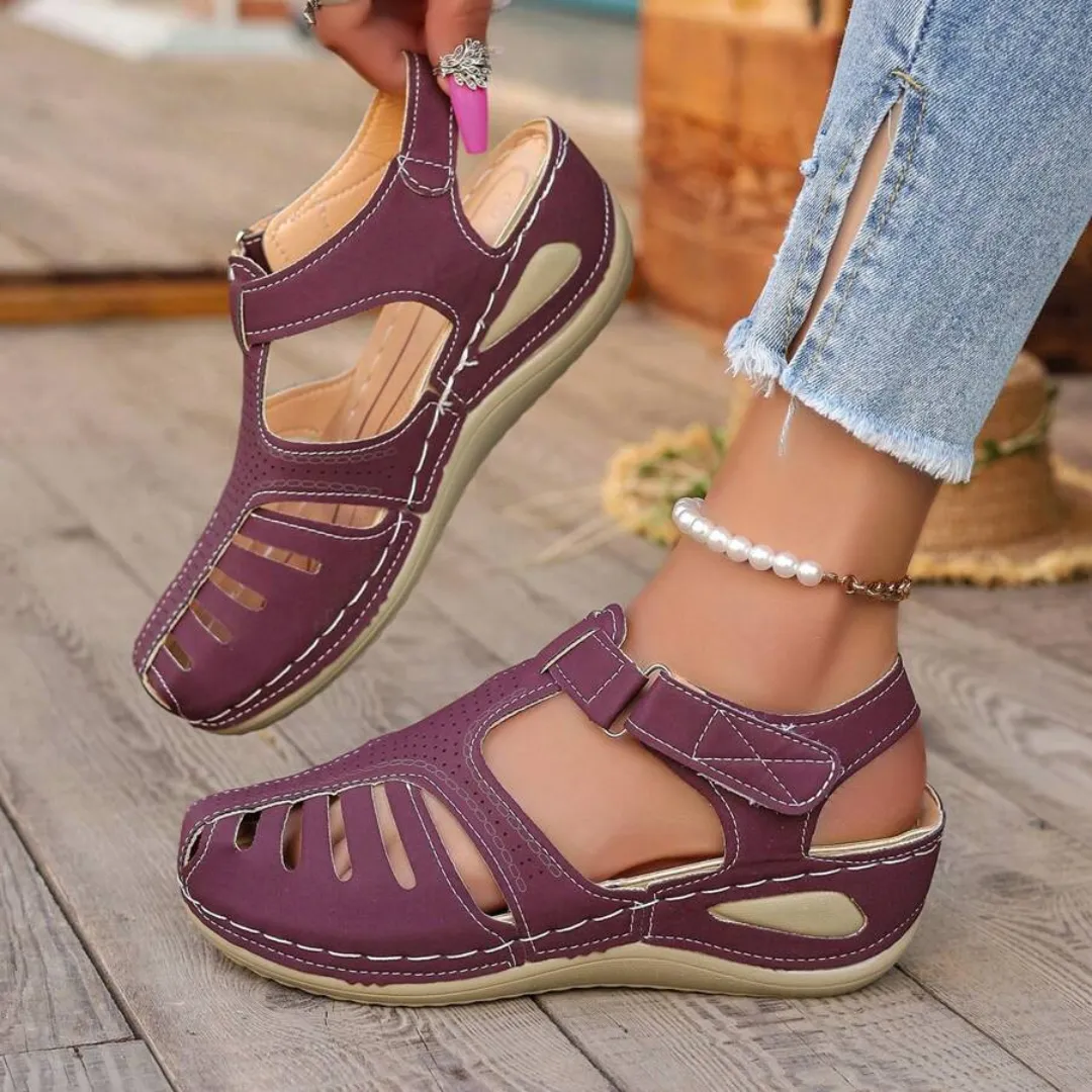 Airfleek Arch Support Wide Toe Box Closed Toe Sandals Sandals Antigua Grande