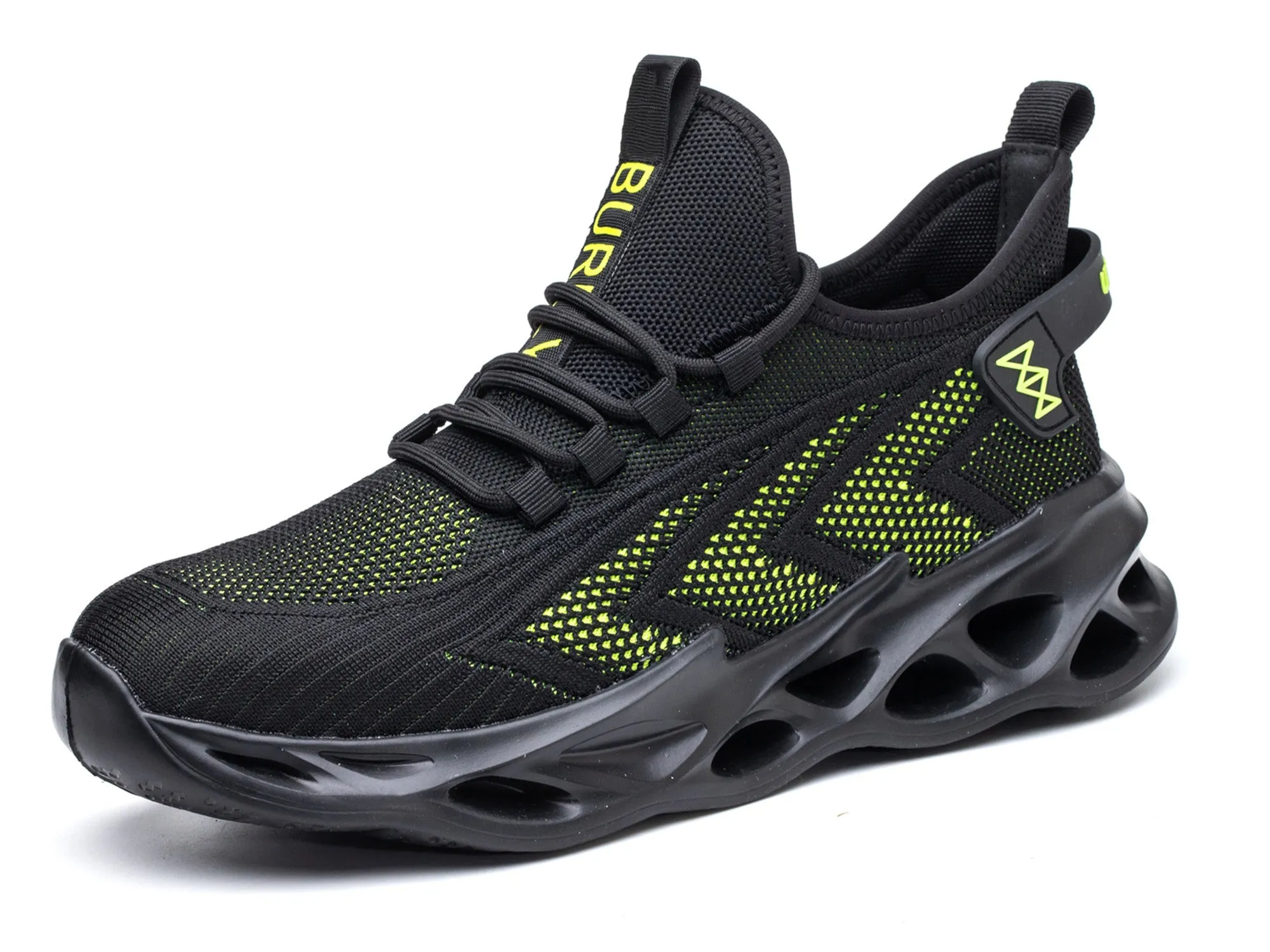 Best American Made Work Boots Steel Toe Shoes for Men Breathable Lightweight Industrial Construction Work Safety Shoes