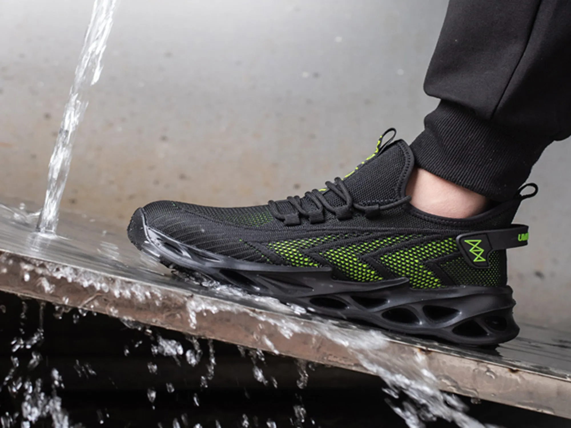 5e Wide Work Boots Steel Toe Shoes for Men Breathable Lightweight Industrial Construction Work Safety Shoes