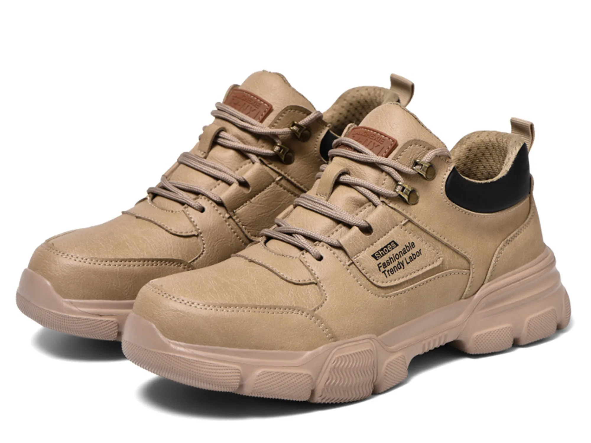 Steel Toe Shoes for Men Indestructible Safety Work Shoes Lightweight Breathable Sneakers Steel Toe Work Boots For Winter