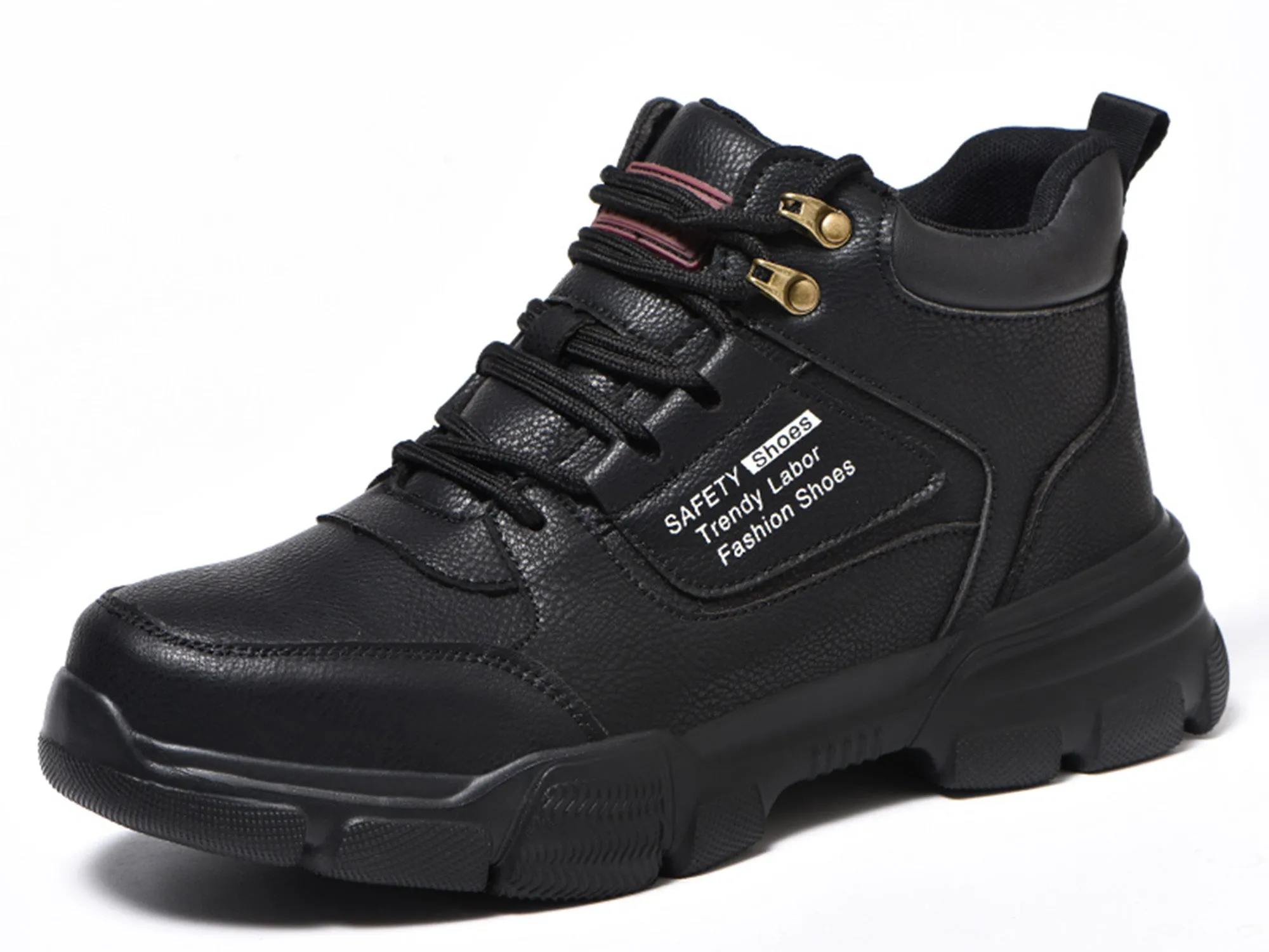 Steel Toe Shoes for Men Indestructible Safety Work Shoes Lightweight Breathable Sneakers Work Boots For Extra Wide Feet