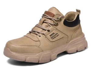 Best Steel Work Boots Steel Toe Shoes for Men Indestructible Safety Work Shoes Lightweight Breathable Sneakers