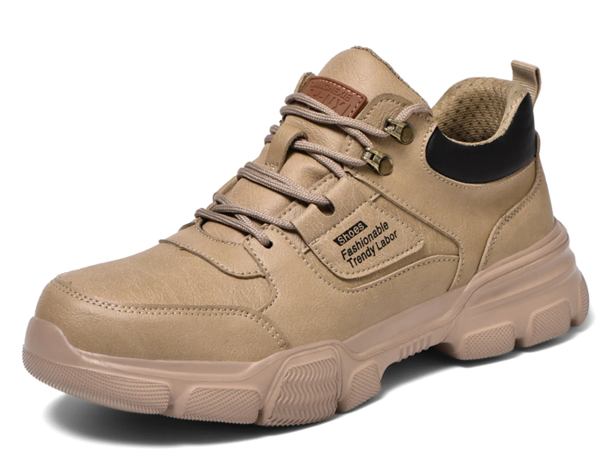 Water Resistant Work Boots Steel Toe Shoes for Men Indestructible Safety Work Shoes Lightweight Breathable Sneakers