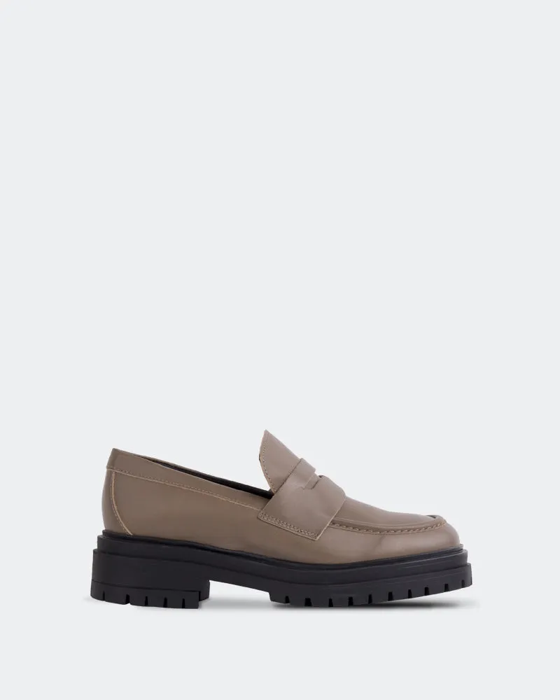 Fitflop Delicato Loafers Leissa Taupe Leather