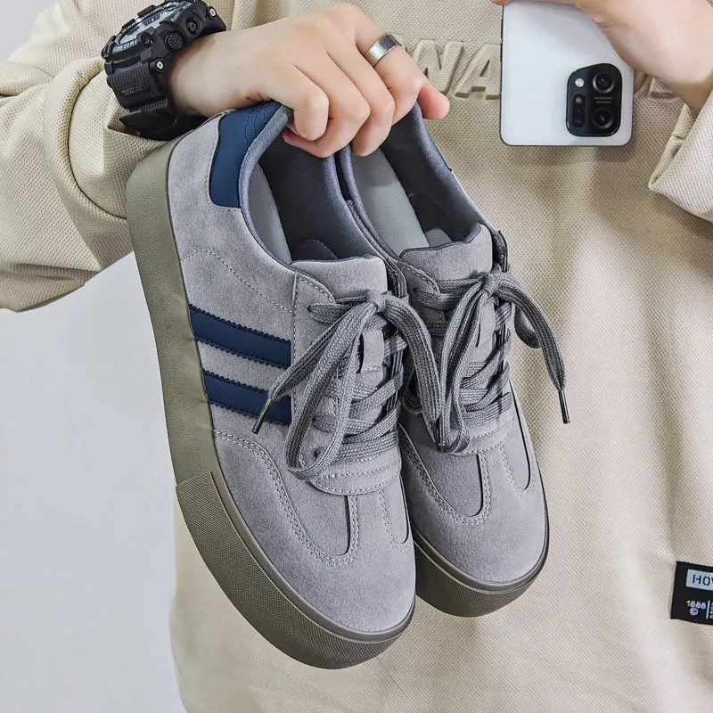 Men's shoes trendy shoes 2024 autumn new ins net red German training shoes boys couple low-top flat shoes men Carolina Herrera Shoes