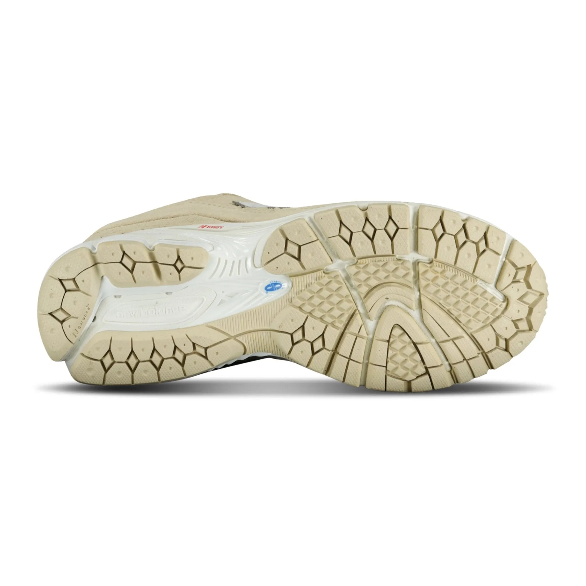 Custom New Balance 9060 NEW BALANCE 2002R CREAM TRAINERS