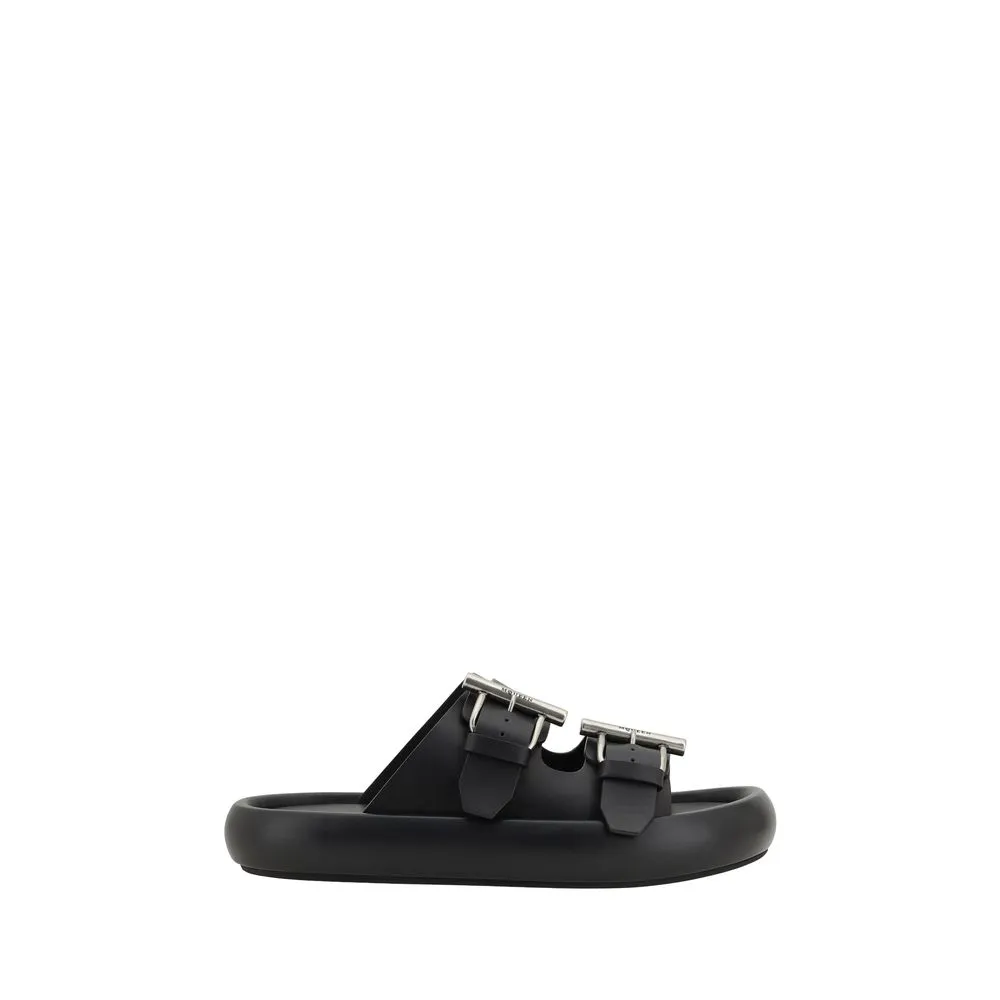 Luxury Brands Sandals Alexander McQueen Leather Sandals