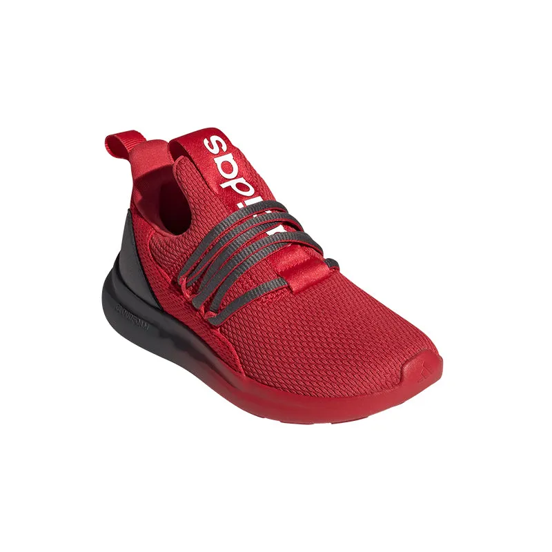 Kid's Preschool Lite Racer Adapt 7.0 Scarlet/Grey/White Adidas Turf Shoes For Soccer