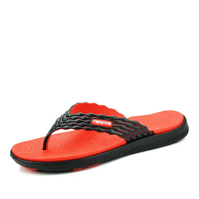 Kira Sandals Aleader New 2017 Summer Men's Flip Flops  Massage Beach Slippers