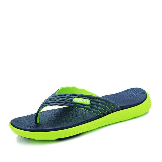 Sandals Closed Toe Wedges Aleader New 2017 Summer Men's Flip Flops  Massage Beach Slippers