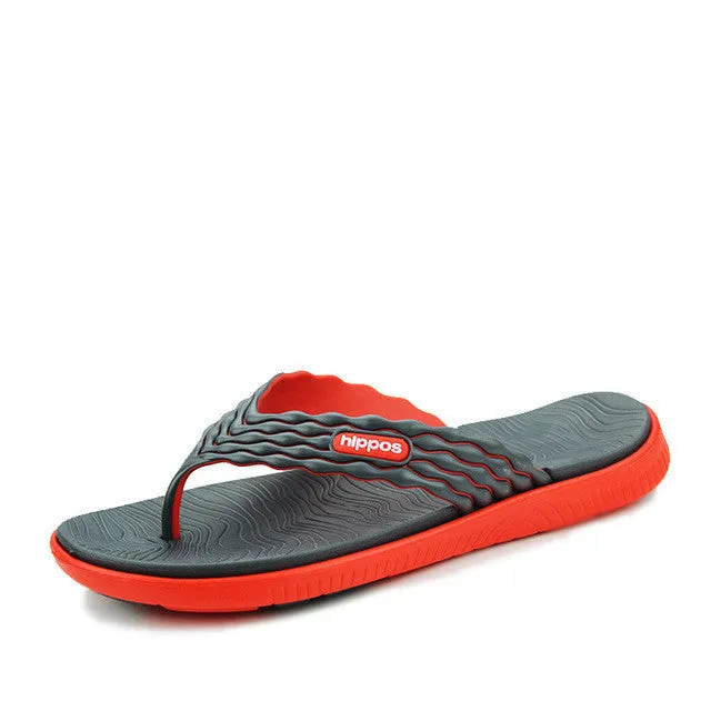 Aleader New 2017 Summer Men's Flip Flops  Massage Beach Slippers Most Comfortable Platform Sandals