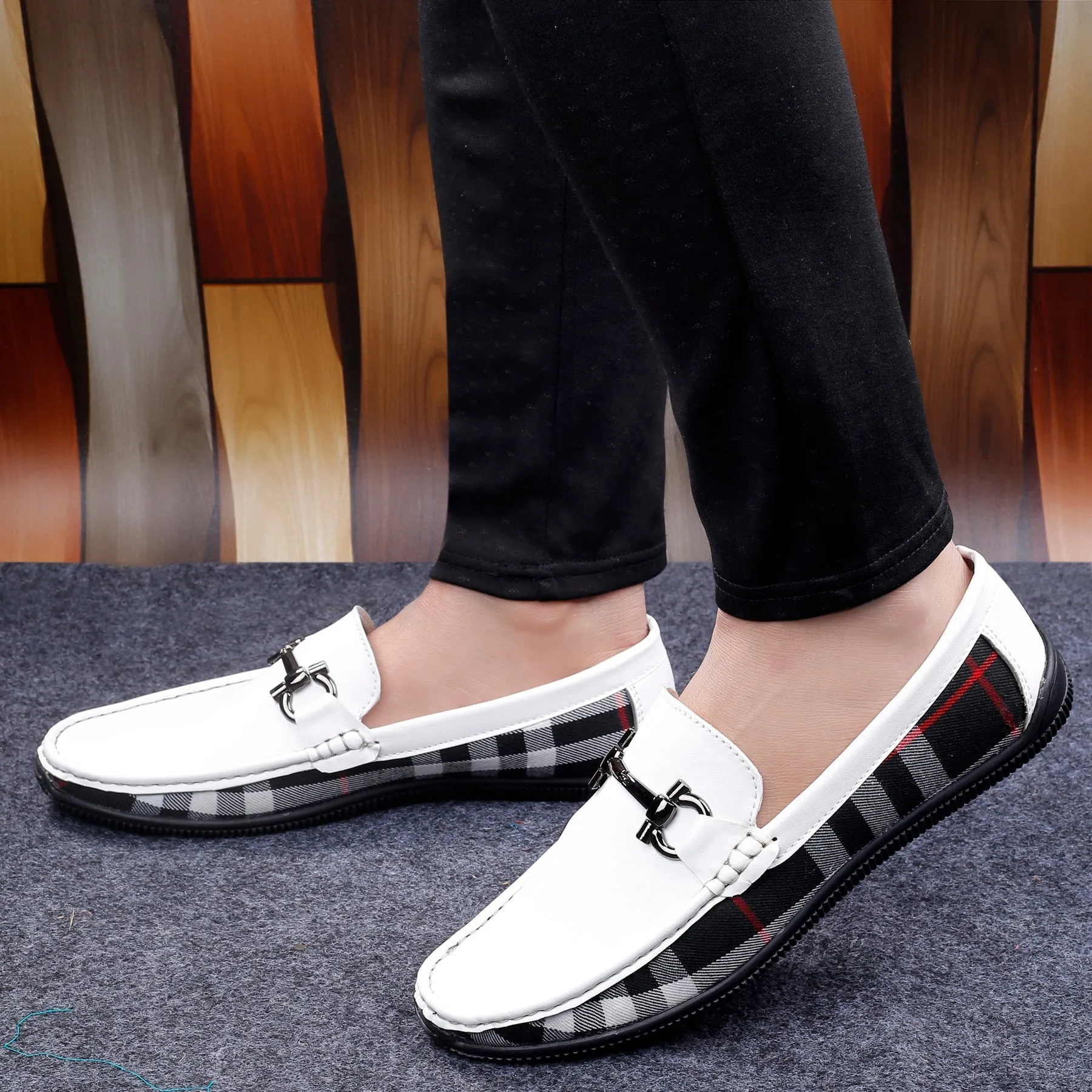 Best Driver Loafers Bxxy's Men's Street Style Casual Slip-ons