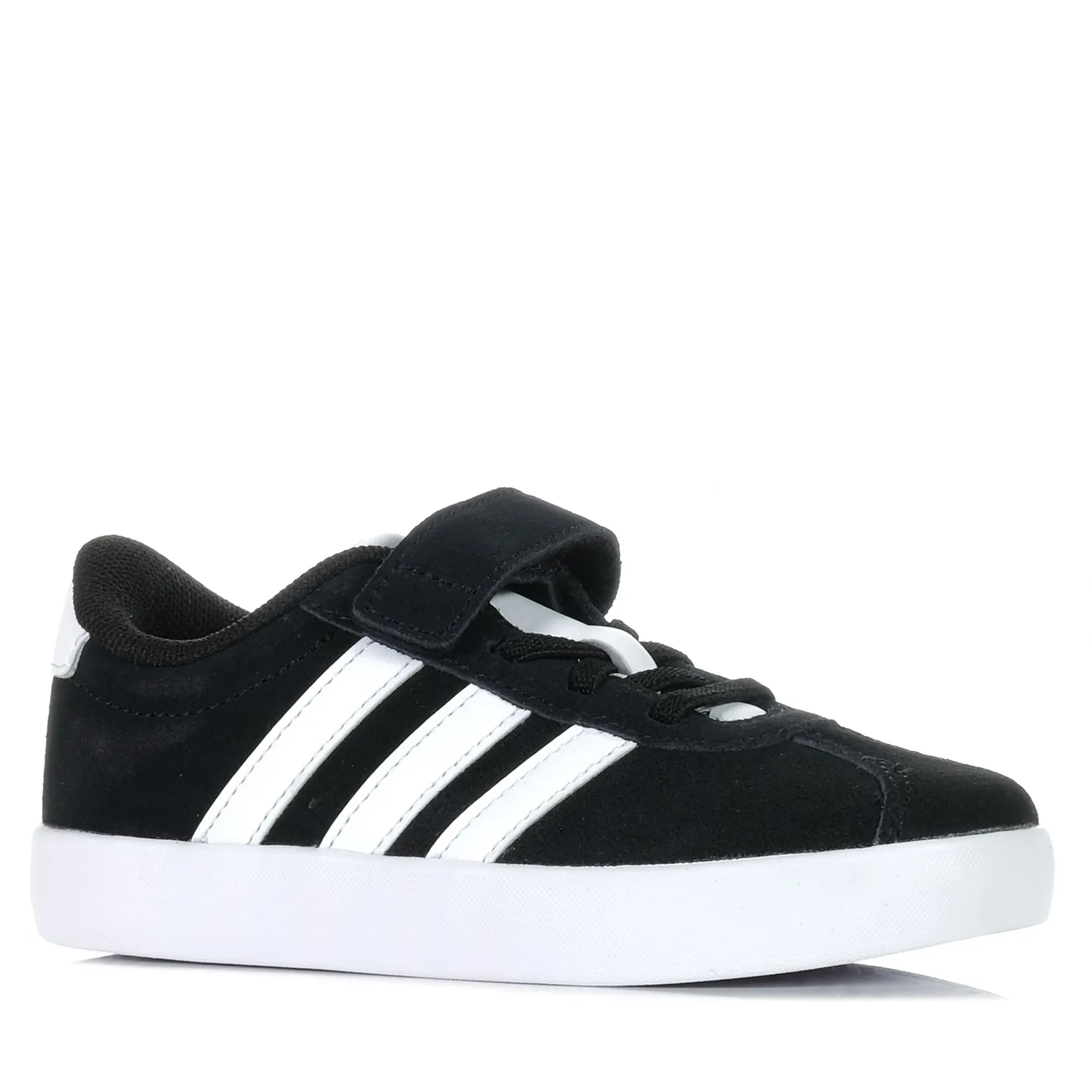 Adidas VL Court 3.0 EL C Kids Black/White Adidas Shoe Bottoms