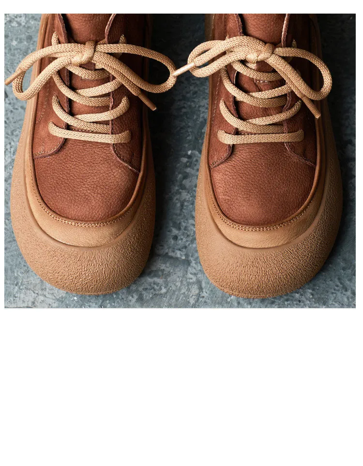 Suede Comfortable Casual Leather Flat Boots Etnies Sneakers