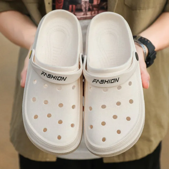 Summer Men Slippers Clogs Quick Dry Casual Garden Shoes Beach Waterproof Fashion Slipper Wicked Slippers