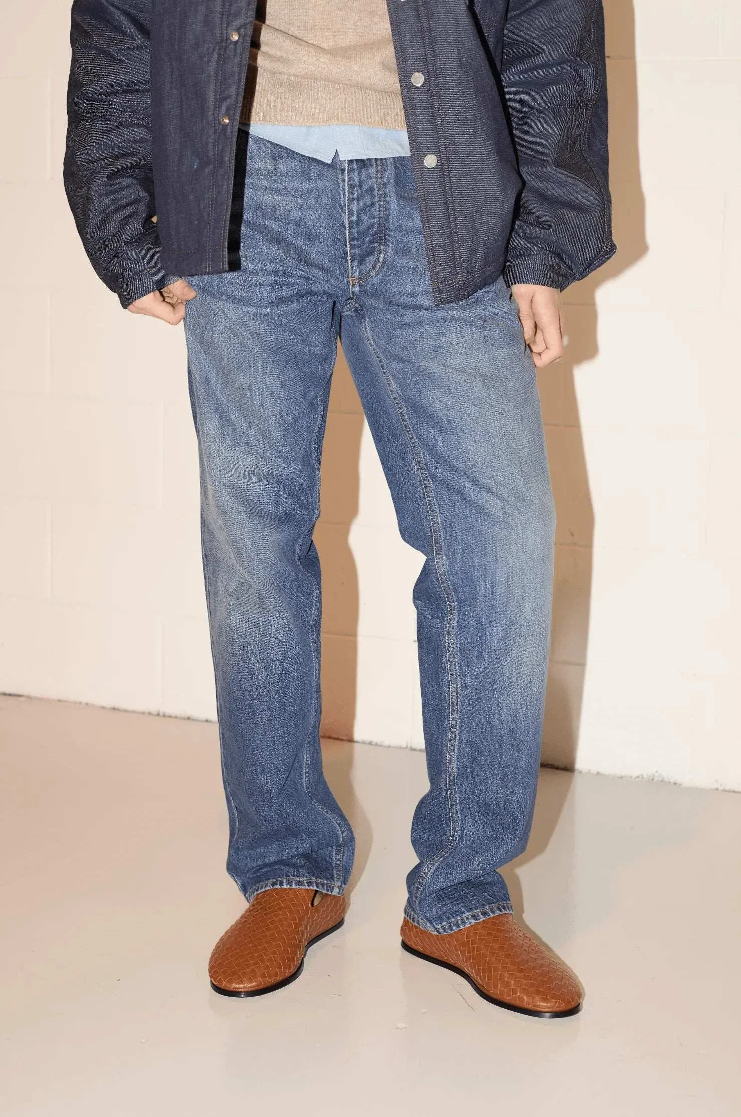 Slipper Leather Pink Gucci Loafers