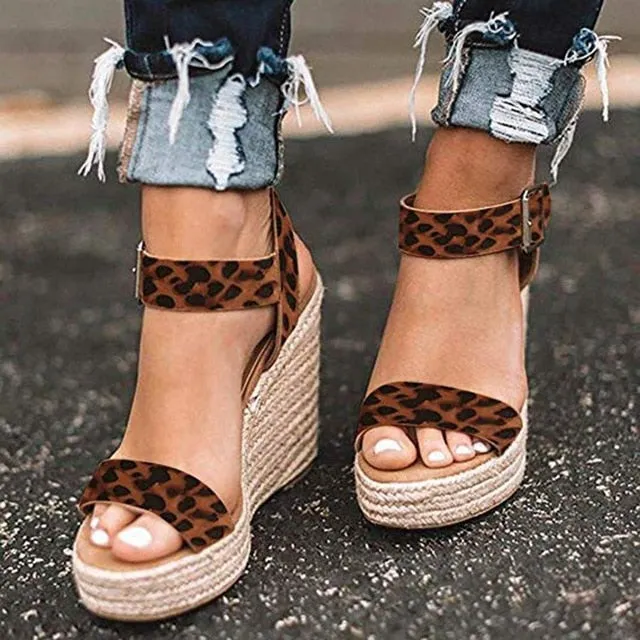 Summer Ultra High Wedges Heel Sandals Fashion Myles Sandals
