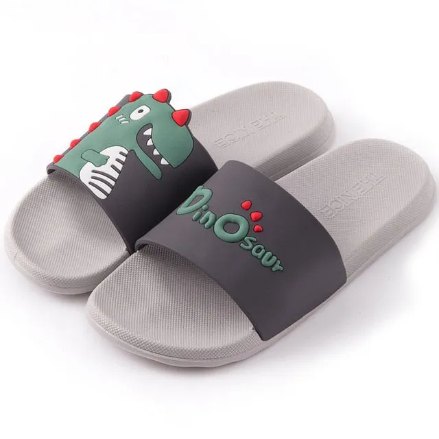 Summer Women Floor Flat Shoes Lovely Indoor Flip Flops Female Non-Slip Bathroom Home Slippers Female Beach Shoe Designer Sandals & Flip Flops