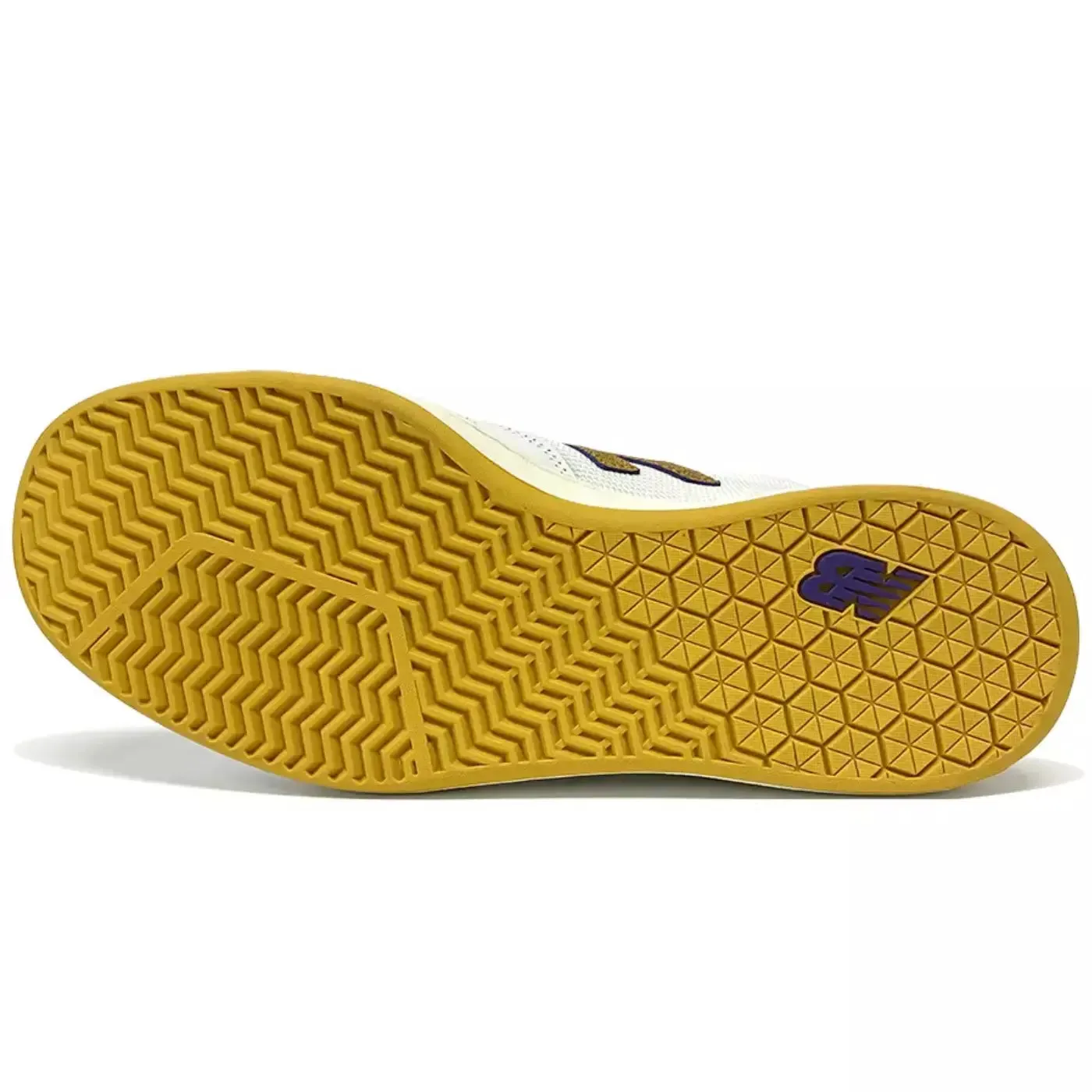 Grey Classic New Balance New Balance Numeric NM440 Hi  Shoes - White / Yellow