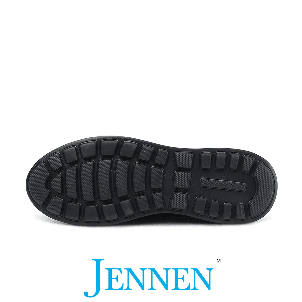 Mr. Joe 8cm | 3.2 inches Casual Lace Up Black Elevator Shoes for Men Fake Sneakers