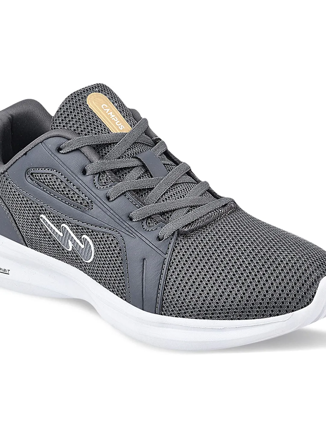 Running Shoes Flat Wide Feet MAGNITE Grey Men's Running Shoes