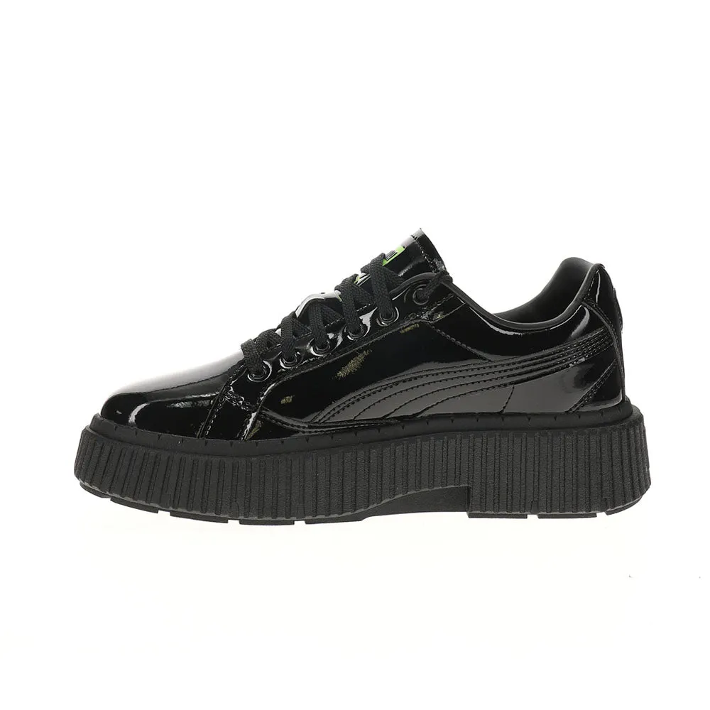 Dinara Gloss Lace Up Sneakers Sage Puma Shoes
