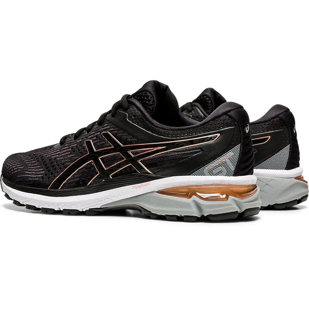 Asics GT 2000 8 Black Rose Gold Womens Running Shoes Asics Latest Shoes