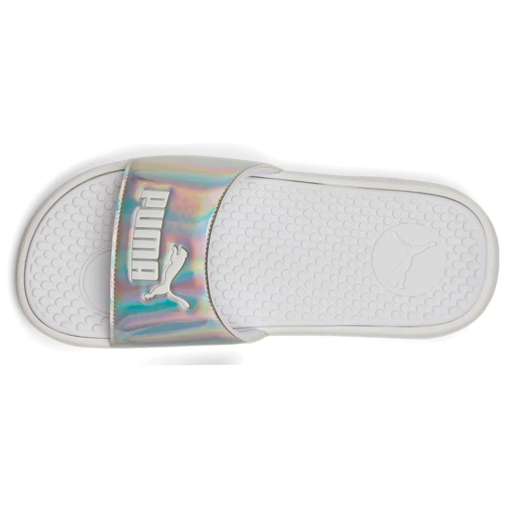 Cool Cat Distressed Metallic Slide Sandals Training Shoes Asics