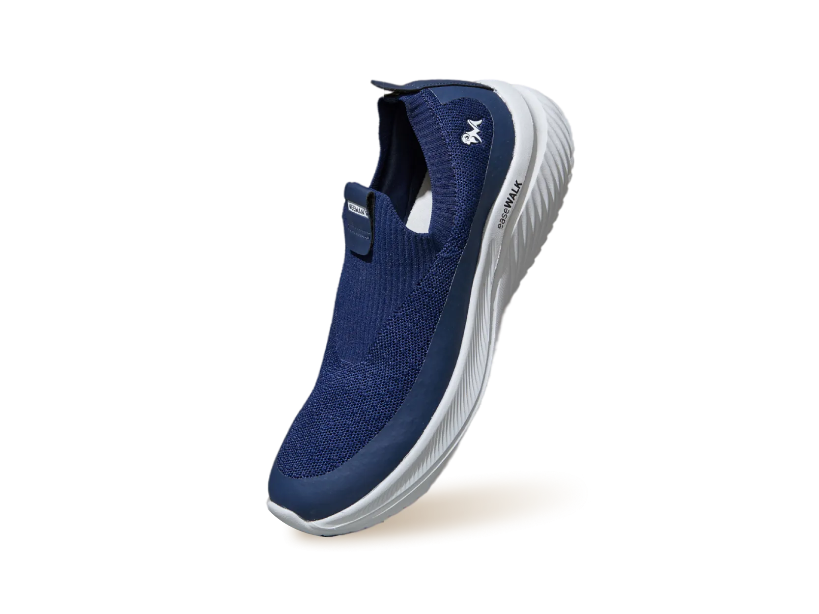 Ease Walk Slip Ons : Blue Slip On Mesh