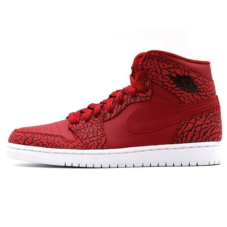 Nike Air Jordan 1 High Red Elephant Shoes Basketball Men Sale Size US 7, 8, 8.5, 9, 10, 11, 12, 13 Asics Tiger Gel Lyte V Sanze Shoes H817l
