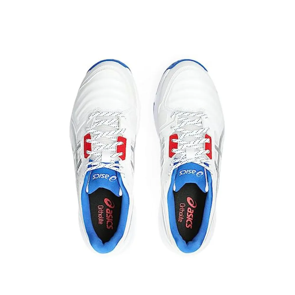 Asics Running Shoes Novablast 5 ASICS Men's Gel-Gully 7 Cricket Shoe (White/Pure Silver)