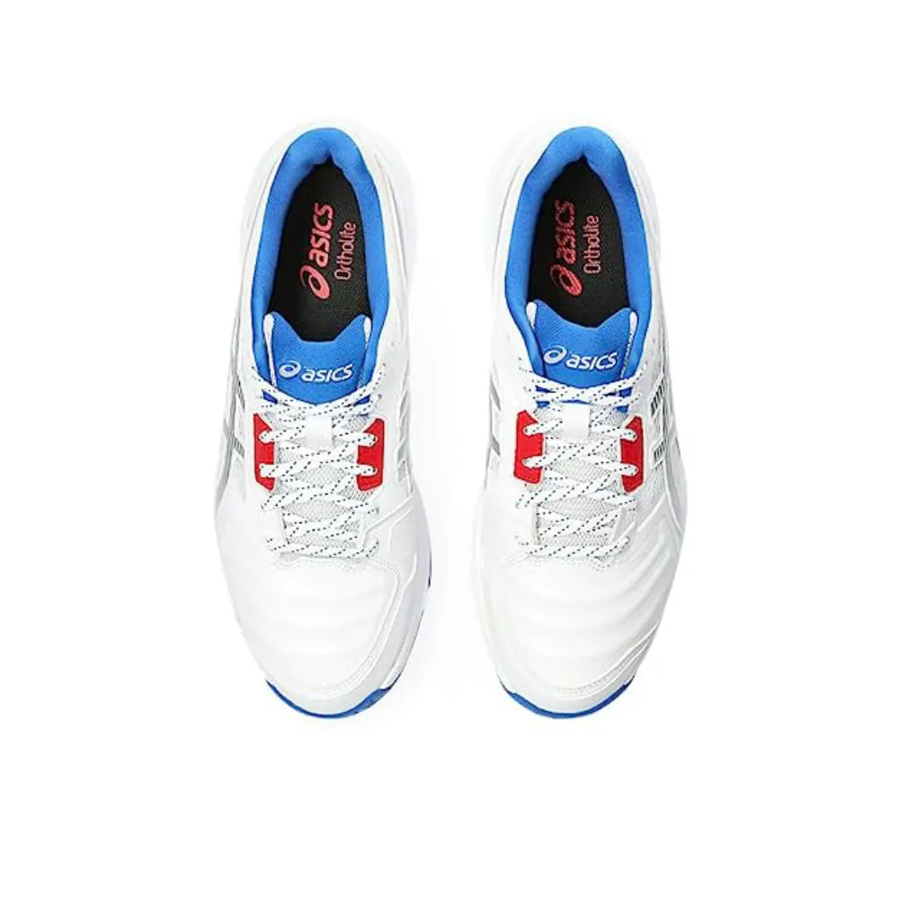 ASICS Men's Gel-Gully 7 Cricket Shoe (White/Pure Silver) Asics Latest Shoes