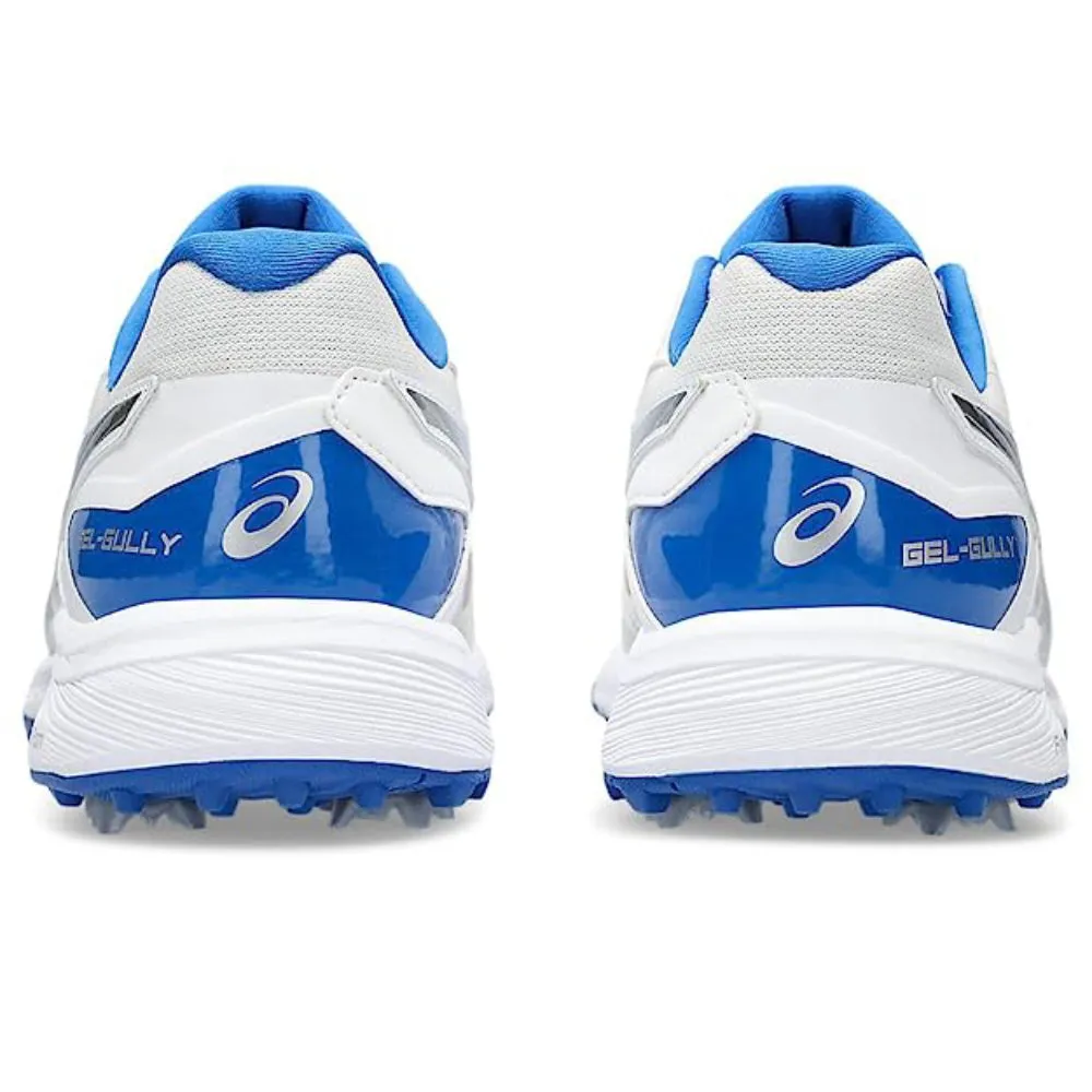 Asics Gel Flux 3 Running Shoe ASICS Men's Gel-Gully 7 Cricket Shoe (White/Pure Silver)