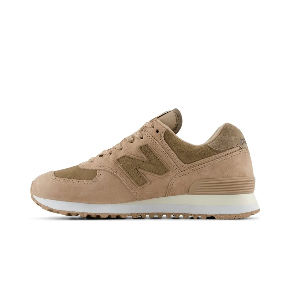New Balance 574 Pink New Balance Womens 574 Running Shoes WL574HI2 Flat Taupe