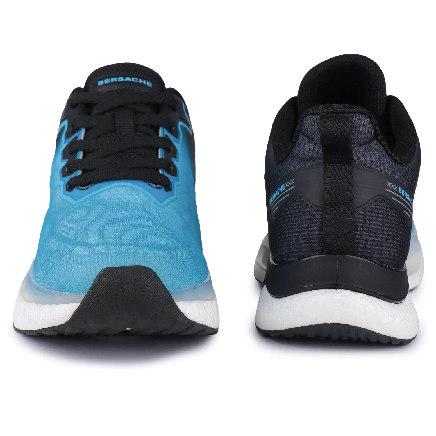 Bersache Premium Sports ,Gym, Trending Stylish Running Shoes For Men (9163-Black) Knuckles Slippers